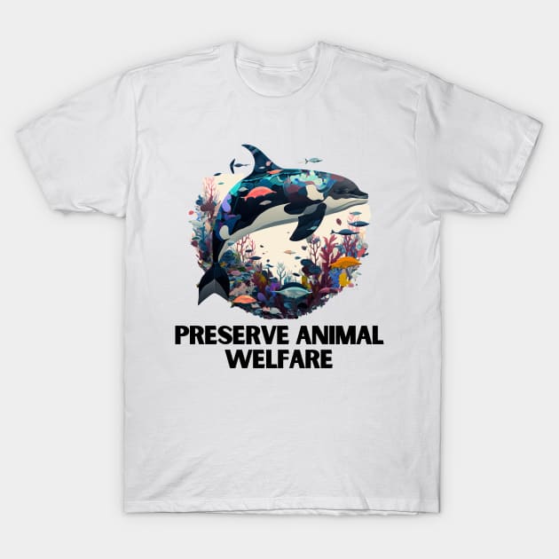 Preserve animal welfare T-Shirt by Simply Print